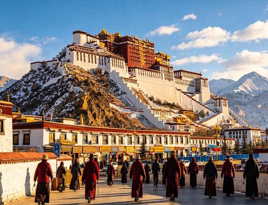  <西藏双飞8日游>拉萨、日喀则、灵芝、布达拉宫特惠中
